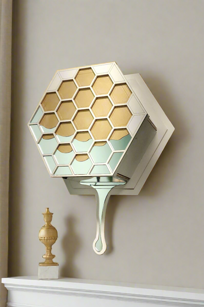 Honeycomb - Single Shelf Unit